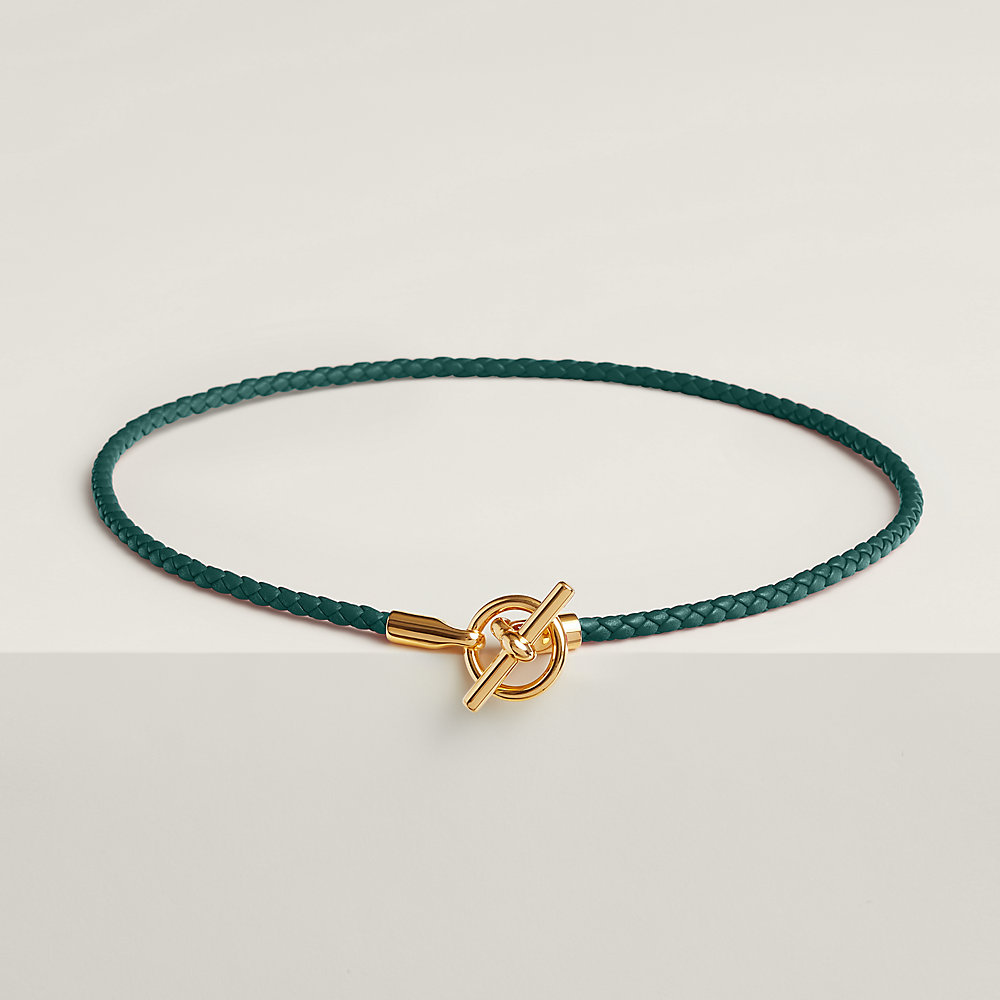 【HERMES】Glenan necklace グレナン 編み込みネックレス HERMES Glenan(エルメス グレナン) ネックレス・ペンダント